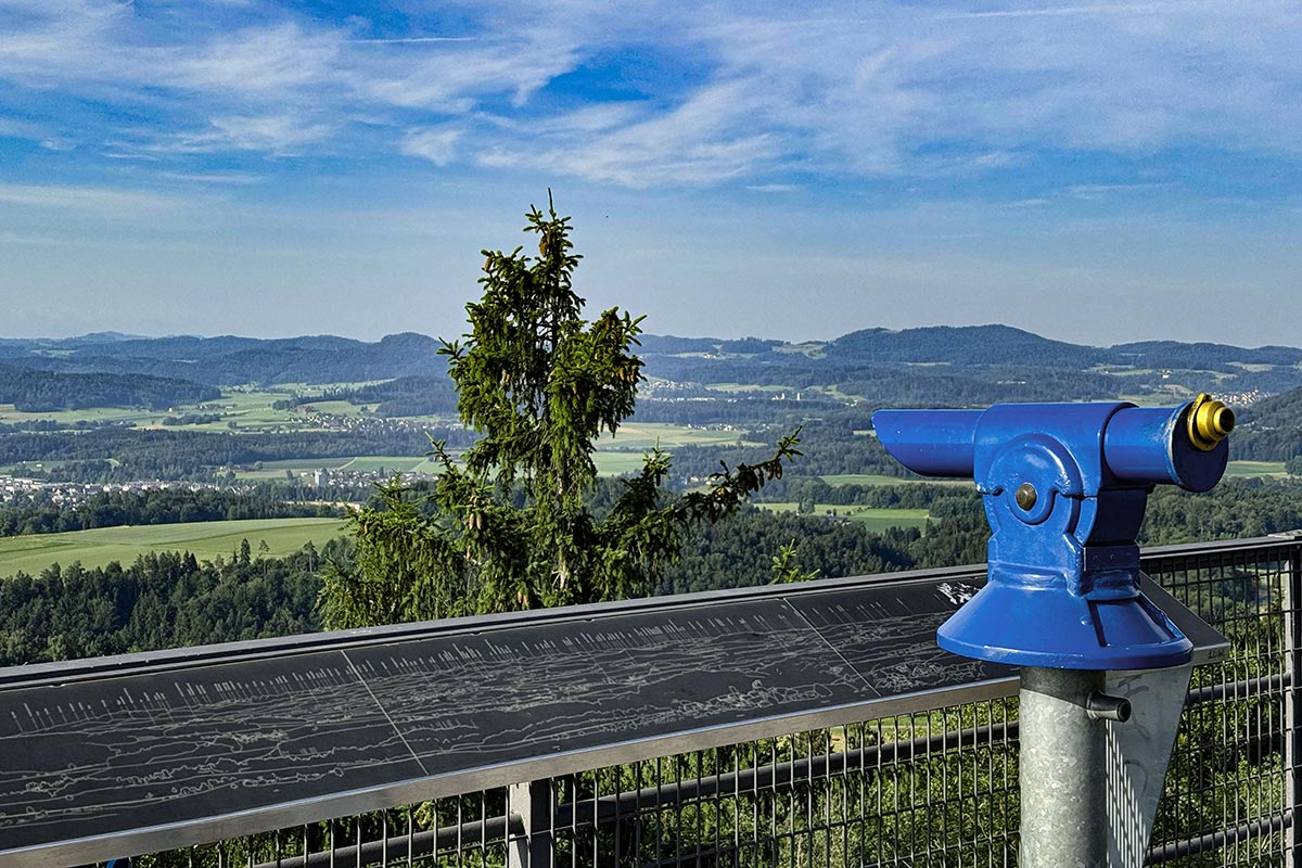 Aussicht vom Stählibuckturm